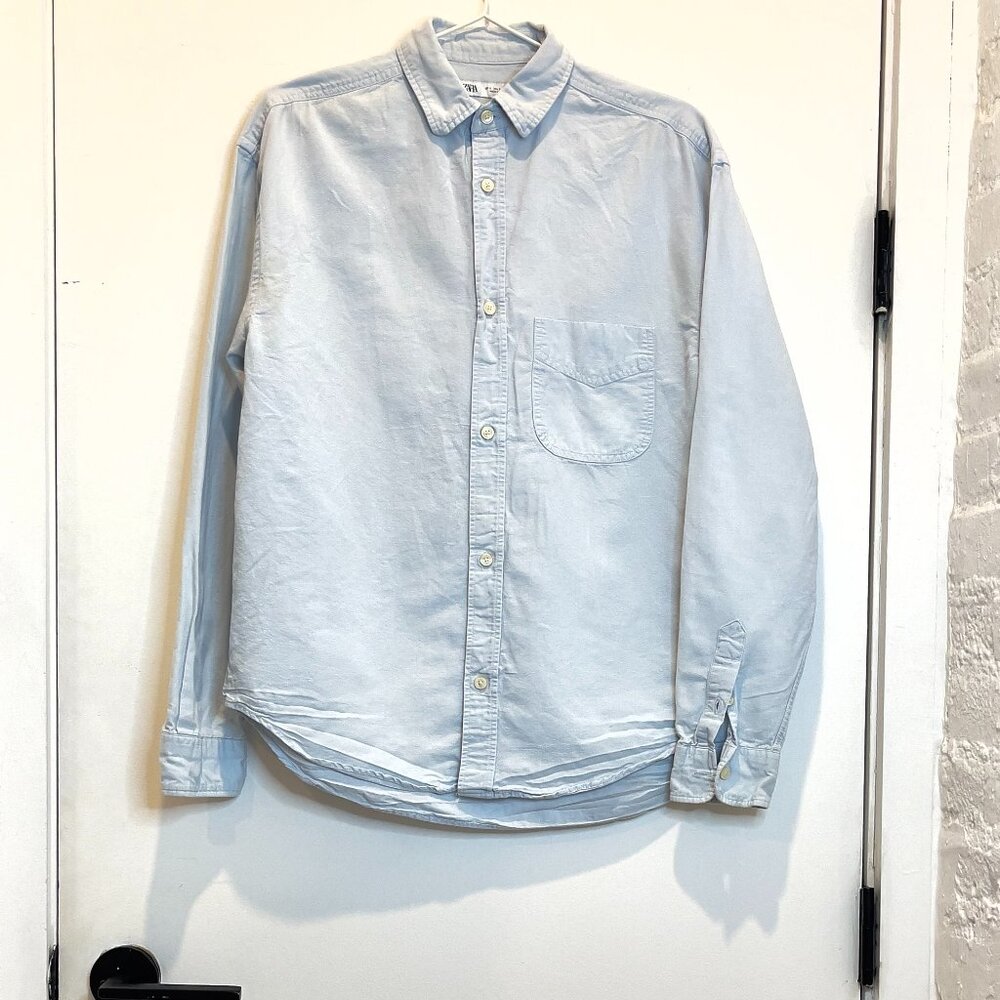 Cotton/Linen blend button down